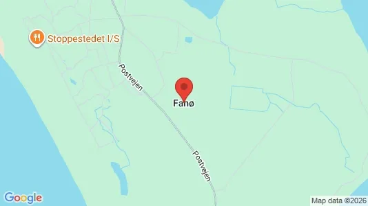 Hoteller til salg i Fanø - kort over placeringen