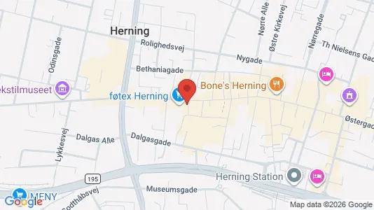 Erhvervslejemål til salg i Herning - Foto fra Google Street View