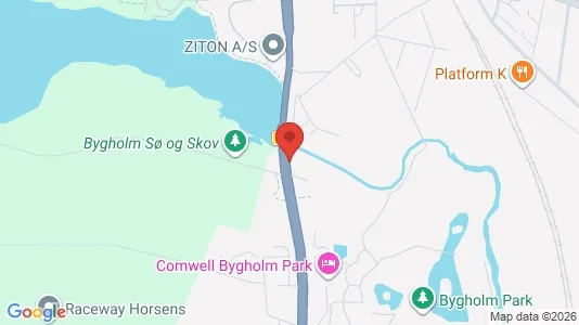 Boligudlejningsejendomme til salg i Horsens - kort over placeringen