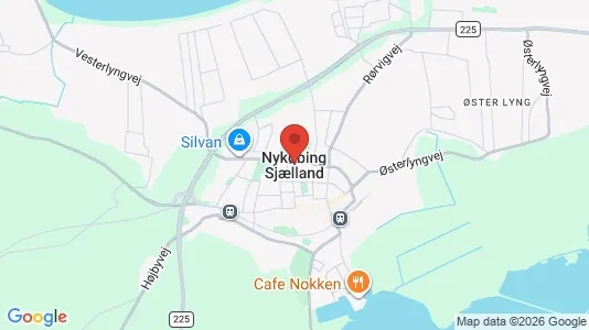 Butikslokaler til salg i Nykøbing Sjælland - Foto fra Google Street View
