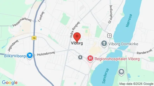 Hoteller til salg i Viborg - Foto fra Google Street View