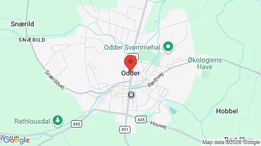 Kontorlokaler til salg i Odder - Foto fra Google Street View