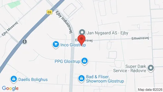 Lagerlokaler til salg i Glostrup - Foto fra Google Street View