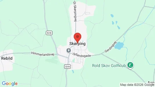 Værkstedslokaler til salg i Skørping - Foto fra Google Street View
