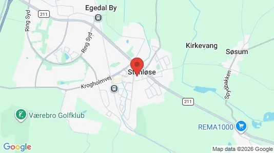 Butikslokaler til salg i Stenløse - Foto fra Google Street View