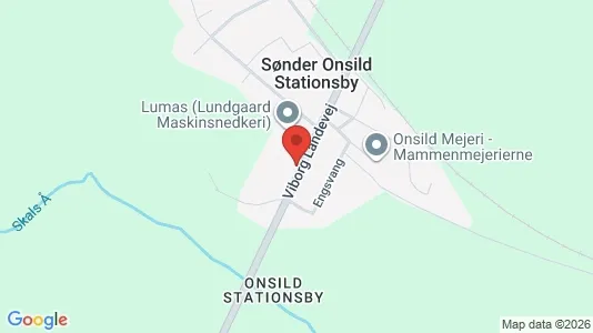 Boligudlejningsejendomme til salg i Hobro - kort over placeringen