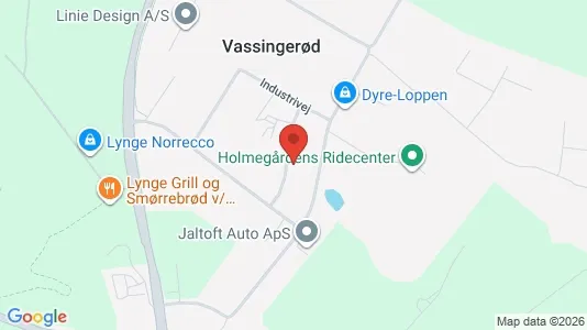 Lagerlokaler til salg i Lynge - Foto fra Google Street View