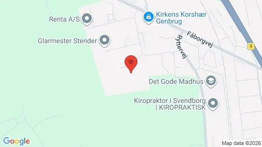 Lagerlokaler til salg i Svendborg - Foto fra Google Street View