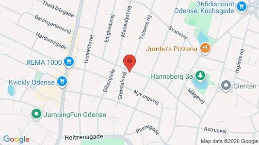 Erhvervslejemål til salg i Odense C - Foto fra Google Street View