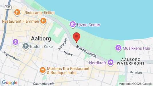 Erhvervslejemål til salg i Aalborg Centrum - kort over placeringen