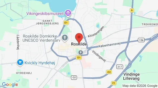 Hoteller til salg i Roskilde - Foto fra Google Street View