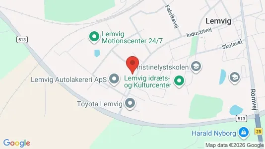 Lagerlokaler til salg i Lemvig - Foto fra Google Street View