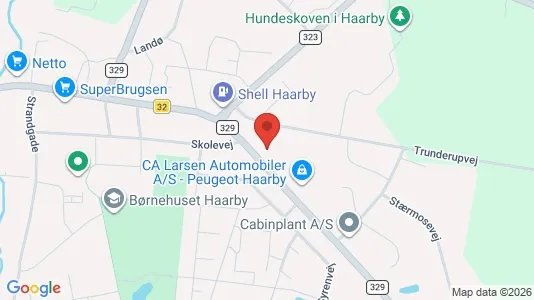 Lagerlokaler til salg i Haarby - Foto fra Google Street View