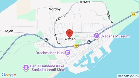 Butikslokaler til salg i Skagen - Foto fra Google Street View