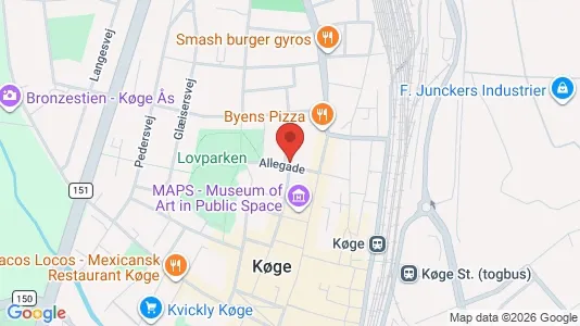 Erhvervslejemål til salg i Køge - Foto fra Google Street View