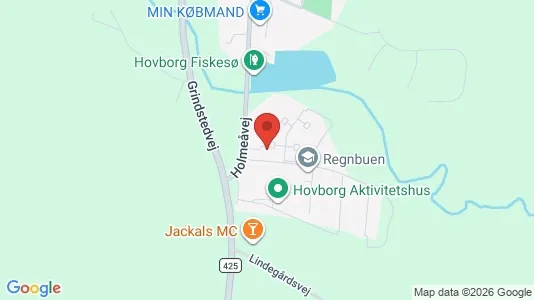 Boligudlejningsejendomme til salg i Hovborg - kort over placeringen