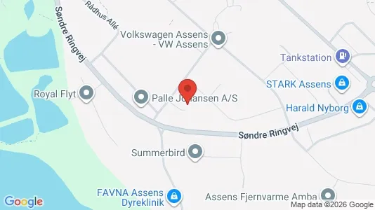 Lagerlokaler til salg i Assens - Foto fra Google Street View