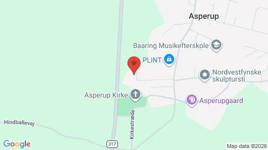 Erhvervslejemål til salg i Asperup - Foto fra Google Street View
