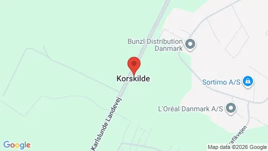 Erhvervslejemål til salg i Greve - kort over placeringen