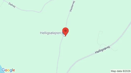 Erhvervslejemål til salg i Hurup Thy - kort over placeringen