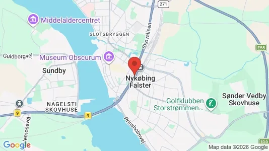 Kontorlokaler til salg i Nykøbing Falster - Foto fra Google Street View