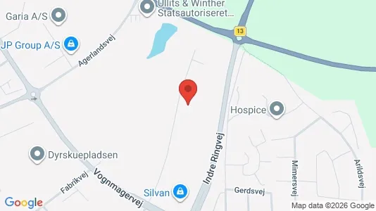 Erhvervsgrunde til salg i Viborg - Foto fra Google Street View