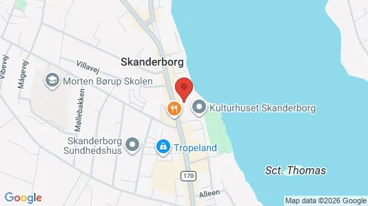 Erhvervslejemål til salg i Skanderborg - Foto fra Google Street View