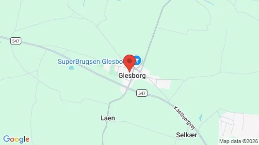 Boligudlejningsejendomme til salg i Glesborg - Foto fra Google Street View