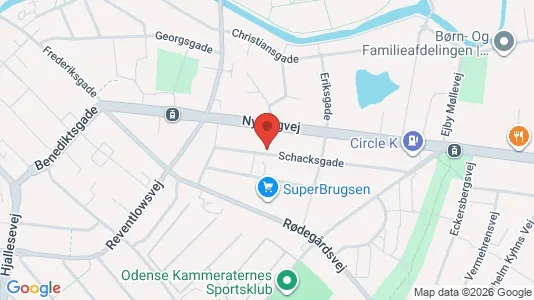 Boligudlejningsejendomme til salg i Odense C - Foto fra Google Street View