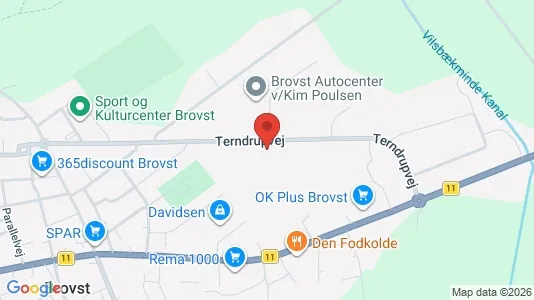 Lagerlokaler til salg i Brovst - Foto fra Google Street View