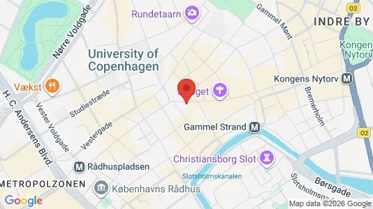 Kontorlokaler til salg i København K - kort over placeringen