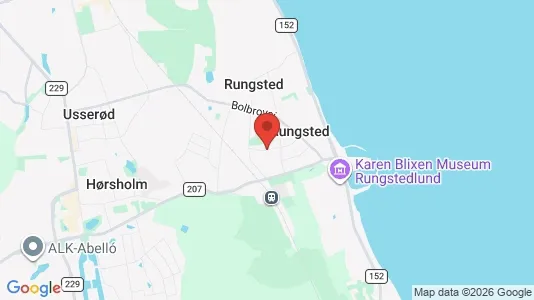 Erhvervslejemål til salg i Rungsted Kyst - kort over placeringen